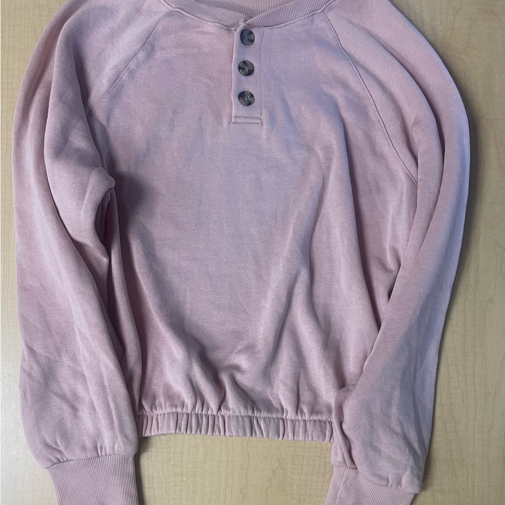 Women's Pink Sweater Hippie Rose Boutique size medium - Picture 4 of 6